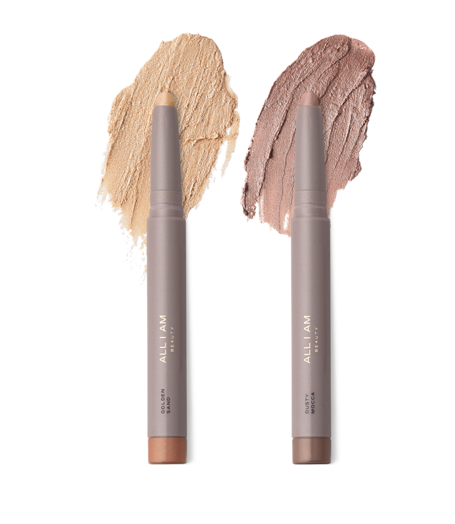 Duo - Eyeshadow Stick: Golden Sand & Dusty Mocca