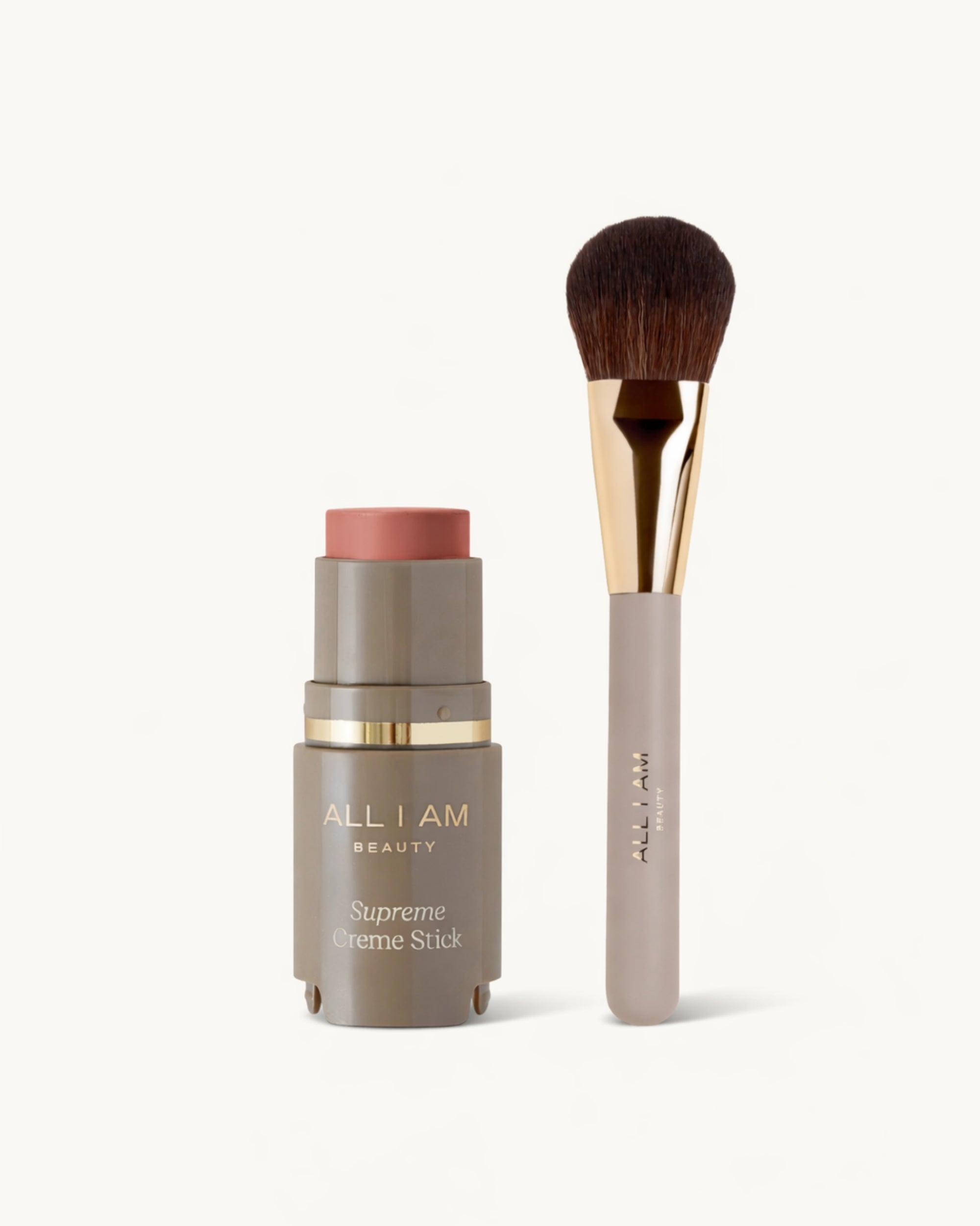 Romantic Plum & Sculpting Cheek Brush
